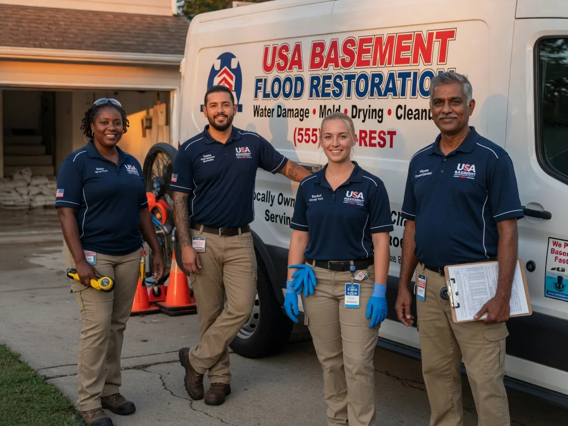 Basement Flood Cleanup company in Hillister, TX